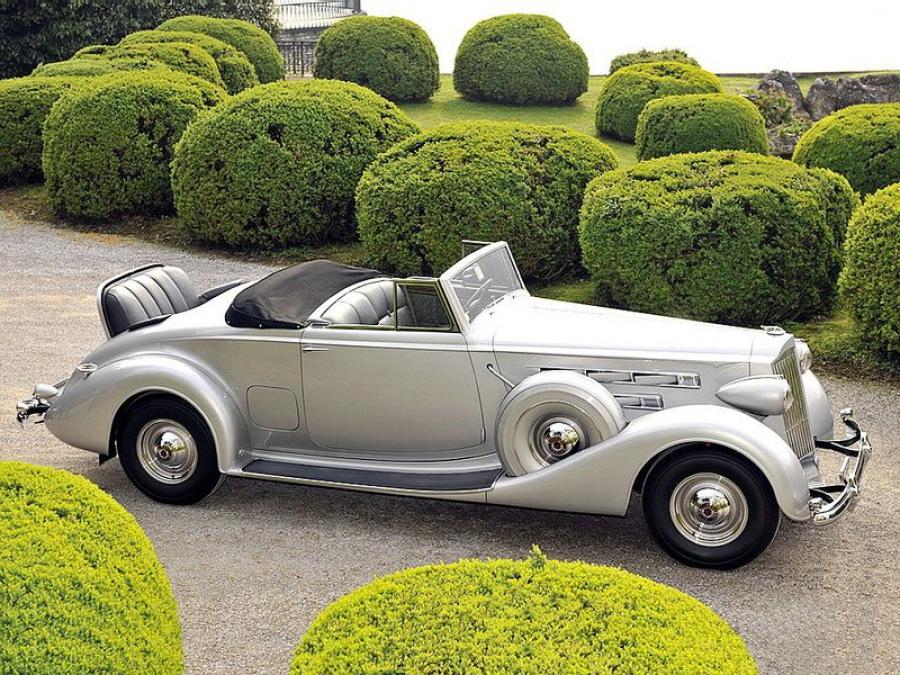  Packard Twelve Coupe Roadster 1937 года  (фото 4 из 34)